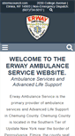 Mobile Screenshot of erwayambulance.com